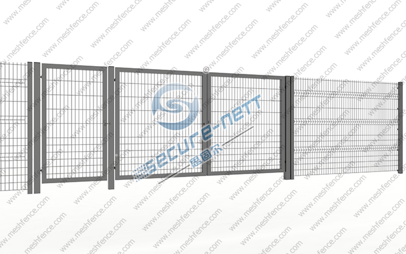 Wire Mesh Fence Gate